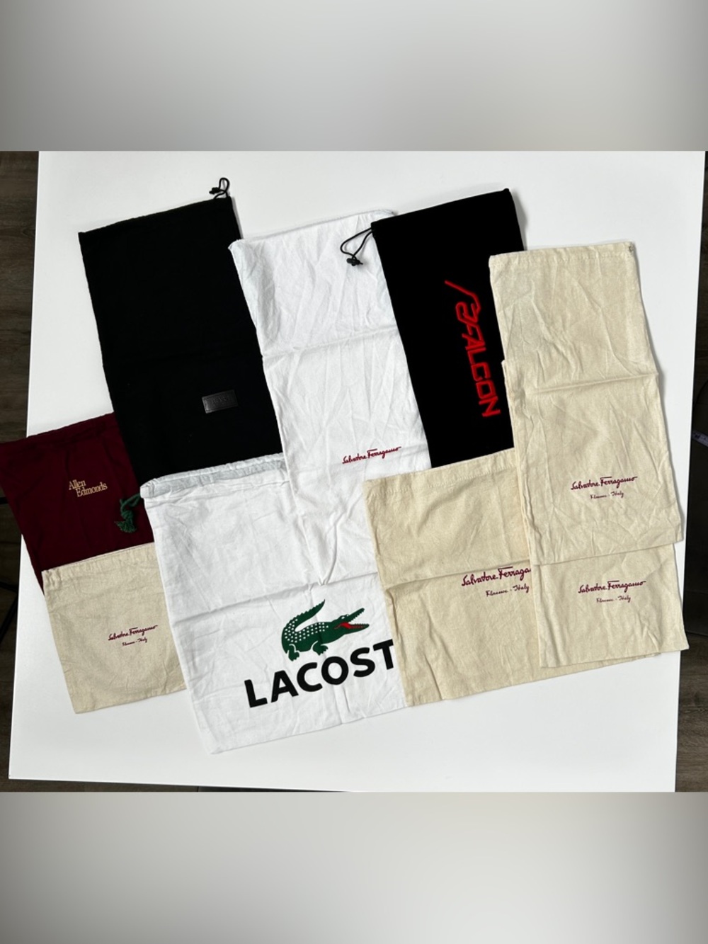 Lacoste/Salvatore/Boss dust bags (9)